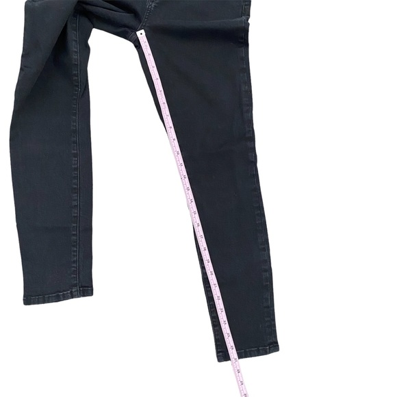 Sam Edelman “The Kitten” Skinny Ankle Mid Rise Black Jeans 28 - Picture 11 of 13